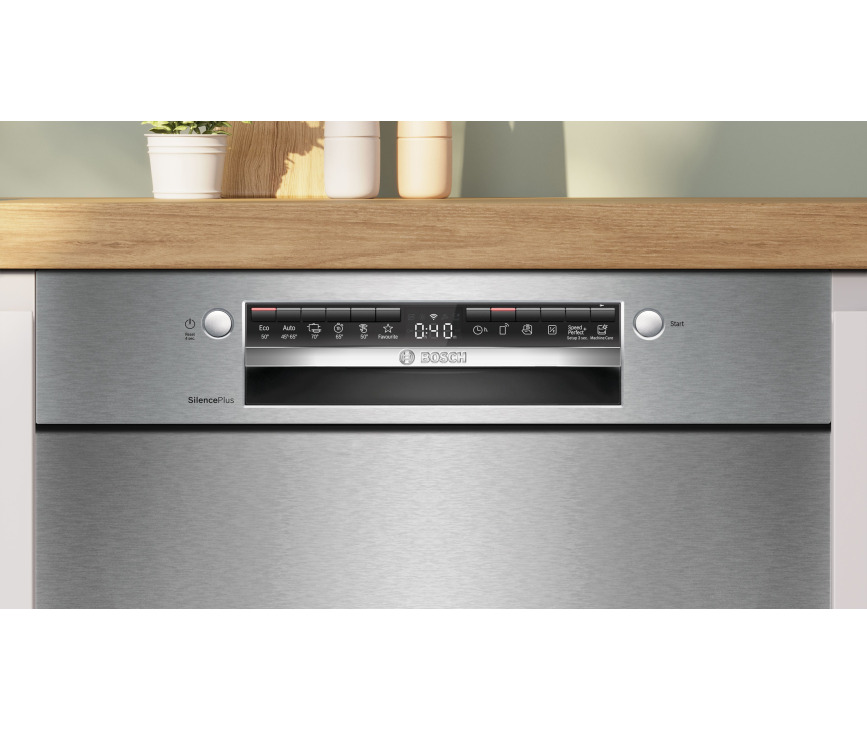 Bosch SMU4EAS10E onderbouw vaatwasser - rvs front