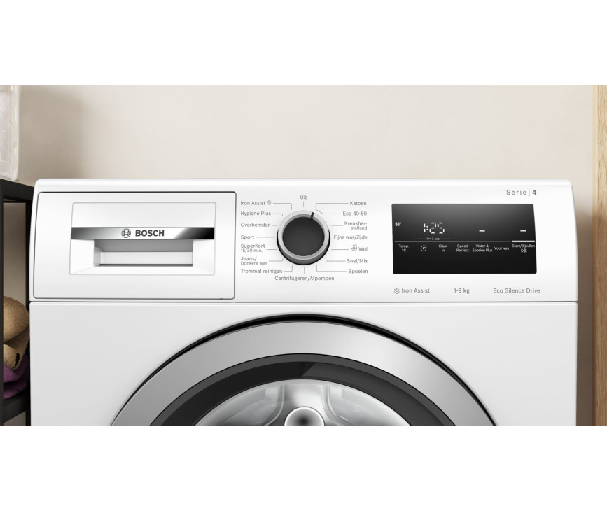 Bosch WAN2827FNL wasmachine - 9 kg 1400 rpm - serie 4
