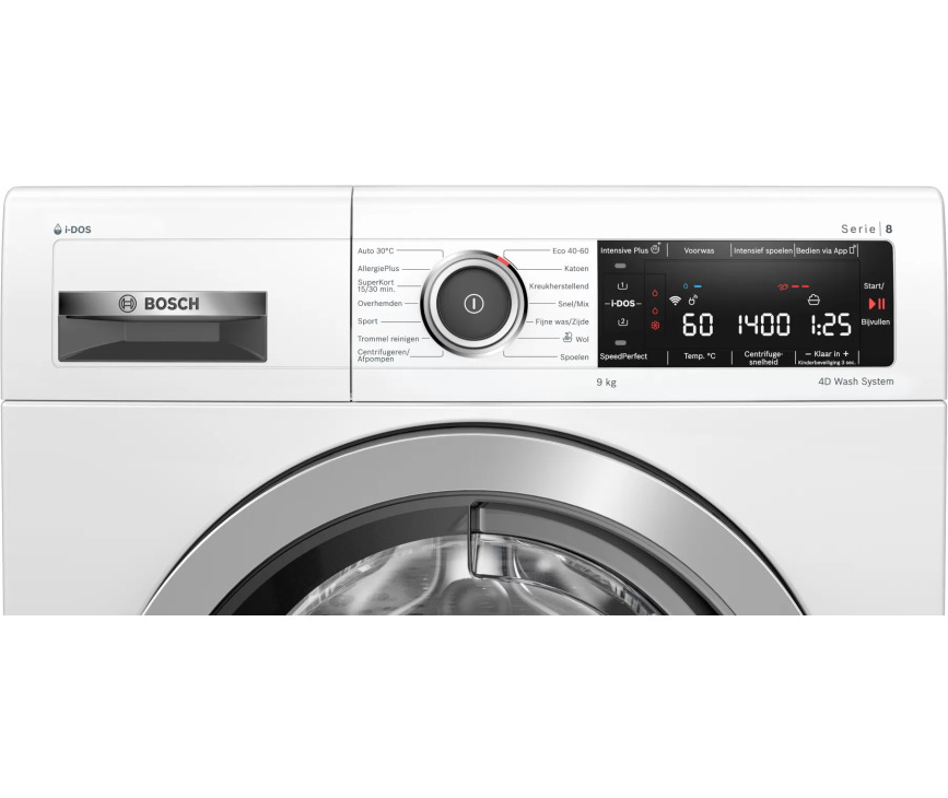 Bosch WAV28KH7NL wasmachine met iDos