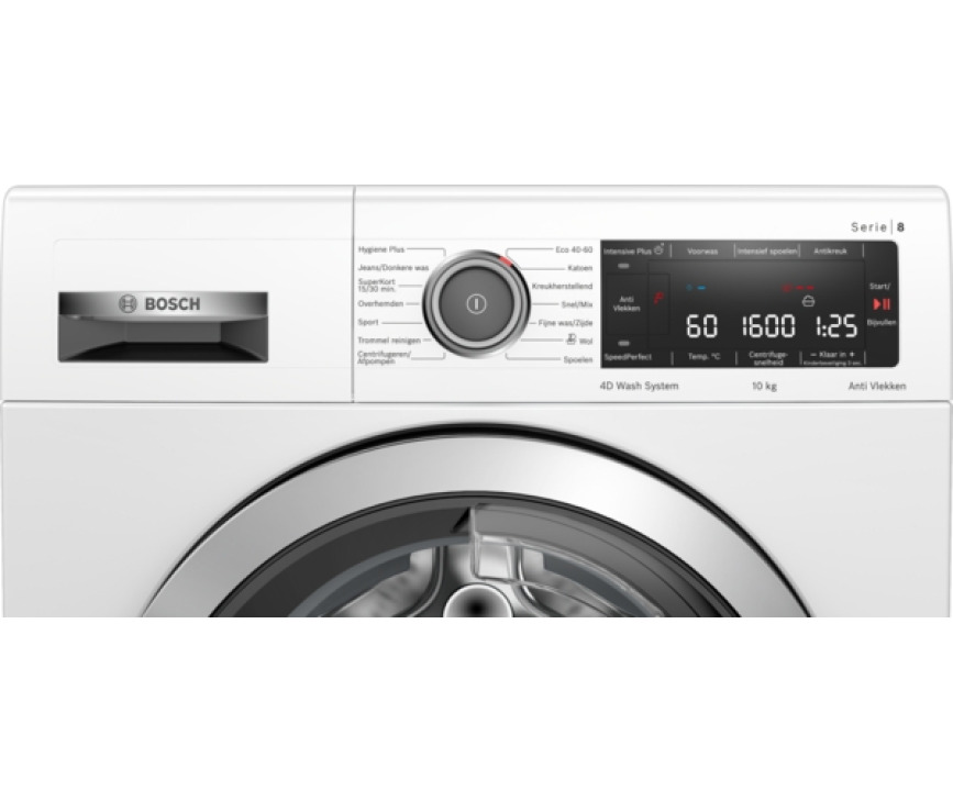 Bosch WAX32M70NL wasmachine met 10 kg. en 1600 toeren