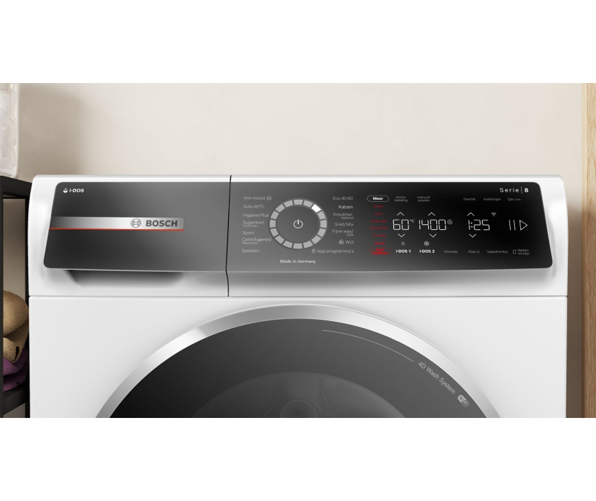 Bosch WGB244A5NL wasmachine - 9 kg 1400 rpm - serie 8