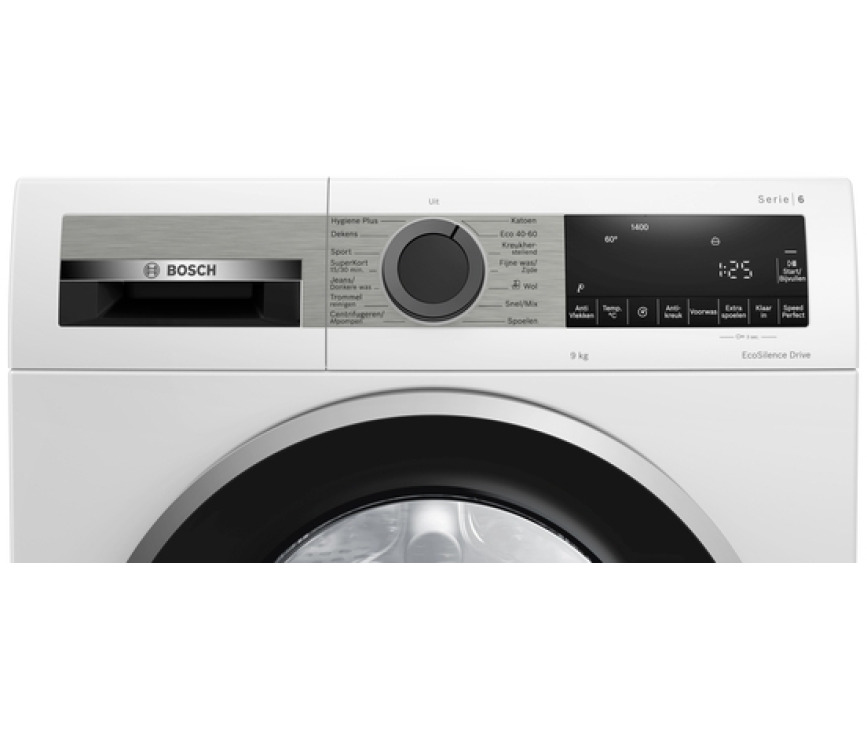 Bosch WGG24400NL wasmachine met Anti-Vlekken en SpeedPerfect