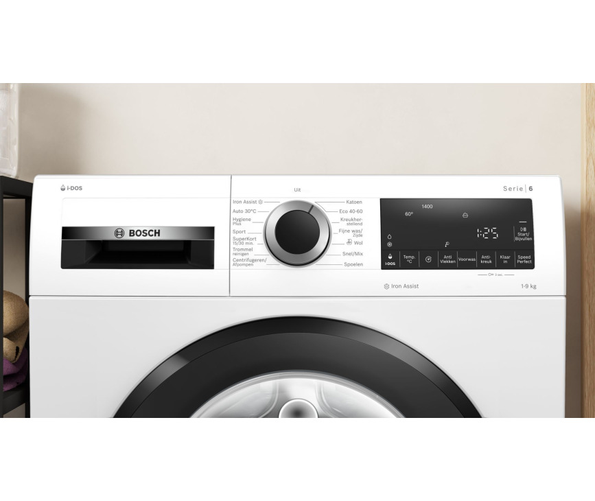 Bosch WGG244FFNL wasmachine - 9 kg, 1400 toeren en energieklasse A
