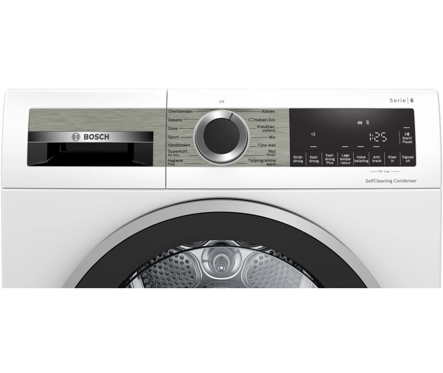 Bosch WQG24570NL warmtepomp droger met 9 kg. inhoud
