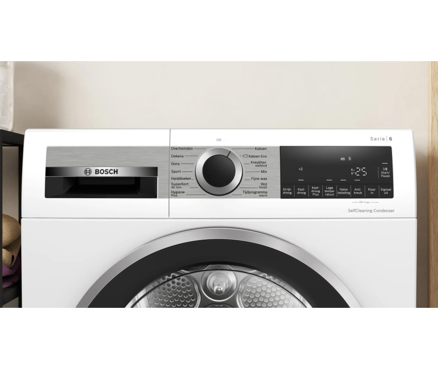 Bosch WQG24570NL warmtepomp droger met 9 kg. inhoud