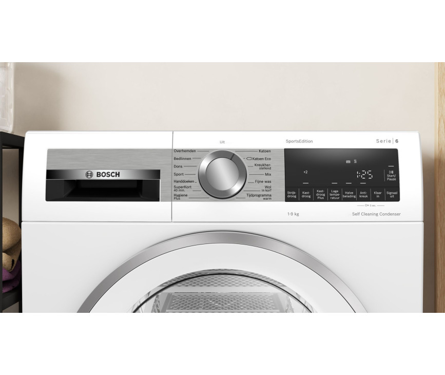 Bosch WQG245D9NL warmtepomp droger - energieklasse A+++