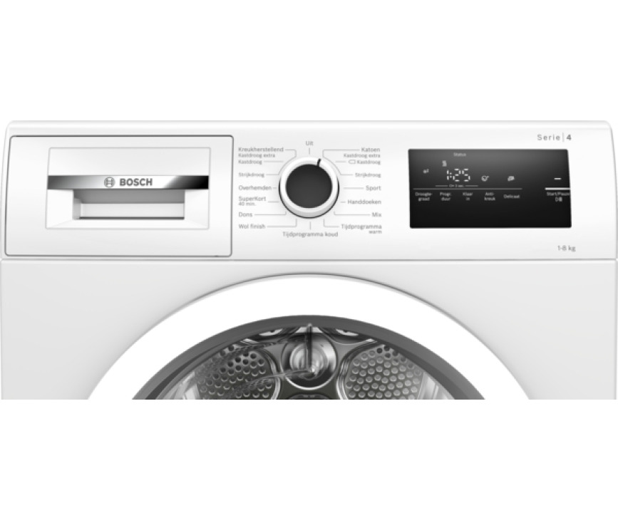 Bosch WTH85207NL warmtepompdroger met 8 kg. en A++