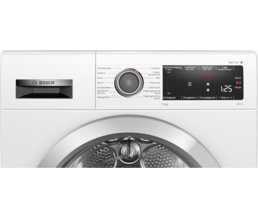 Bosch WTX88M75NL warmtepompdroger met selfcleaning condensor