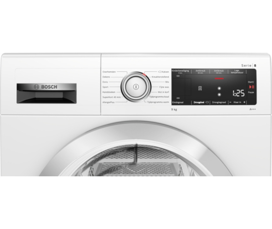 Bosch WTX88M90NL warmtepomp droger met A+++ label | Exclusiv 