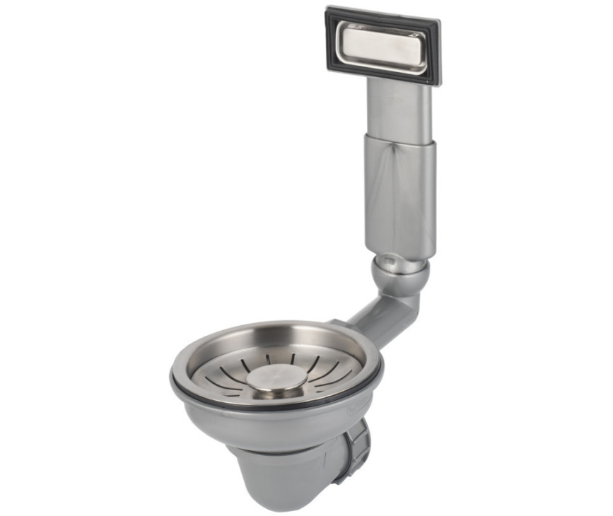 CARESSI waste plug zwart CA505