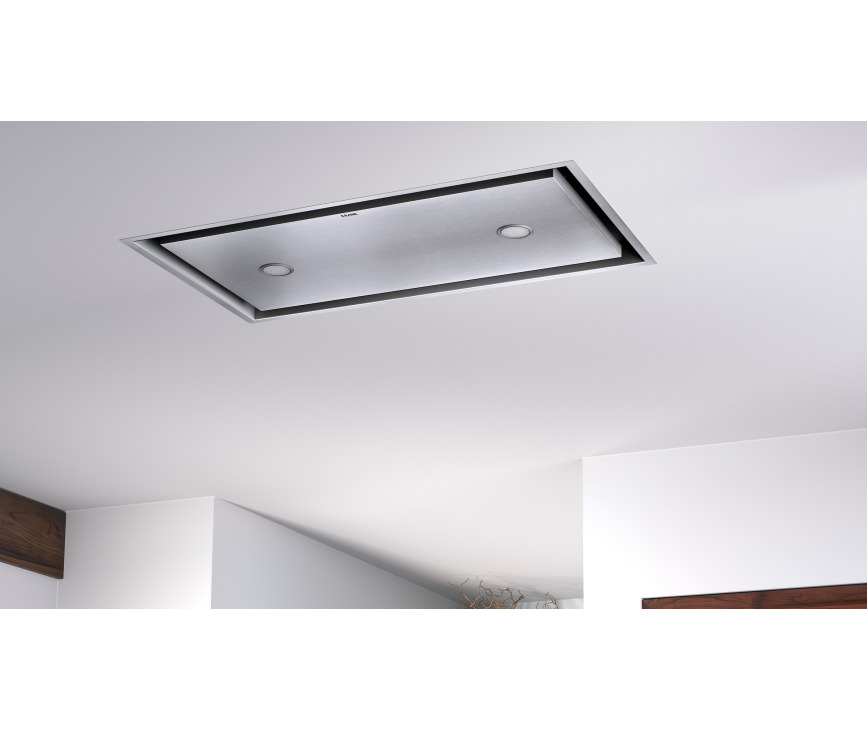 Etna AIP790CRVS inbouw plafond afzuigkap - rvs - randafzuiging
