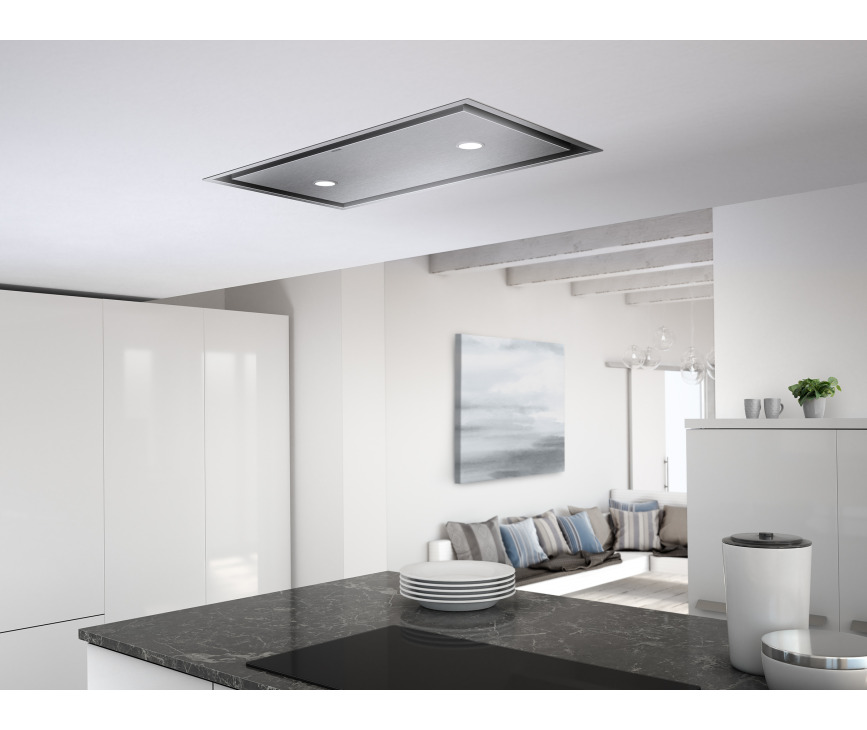 Etna AIP790CRVS inbouw plafond afzuigkap - rvs - randafzuiging