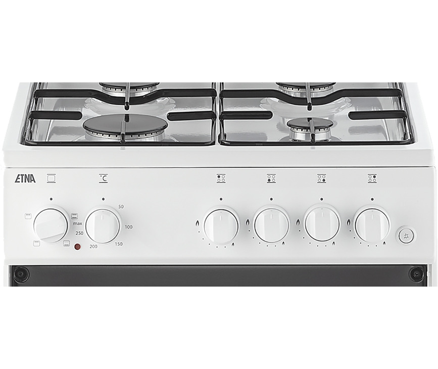 Etna FGV150WIT gas fornuis wit