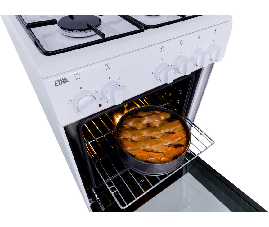 Etna FGV150WIT gas fornuis wit