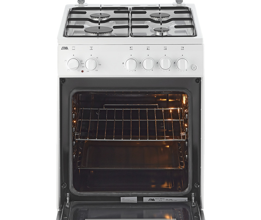 Etna FGV150WIT gas fornuis wit