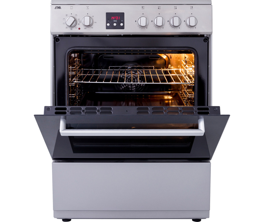 Etna FGV760RVS fornuis roestvrijstaal