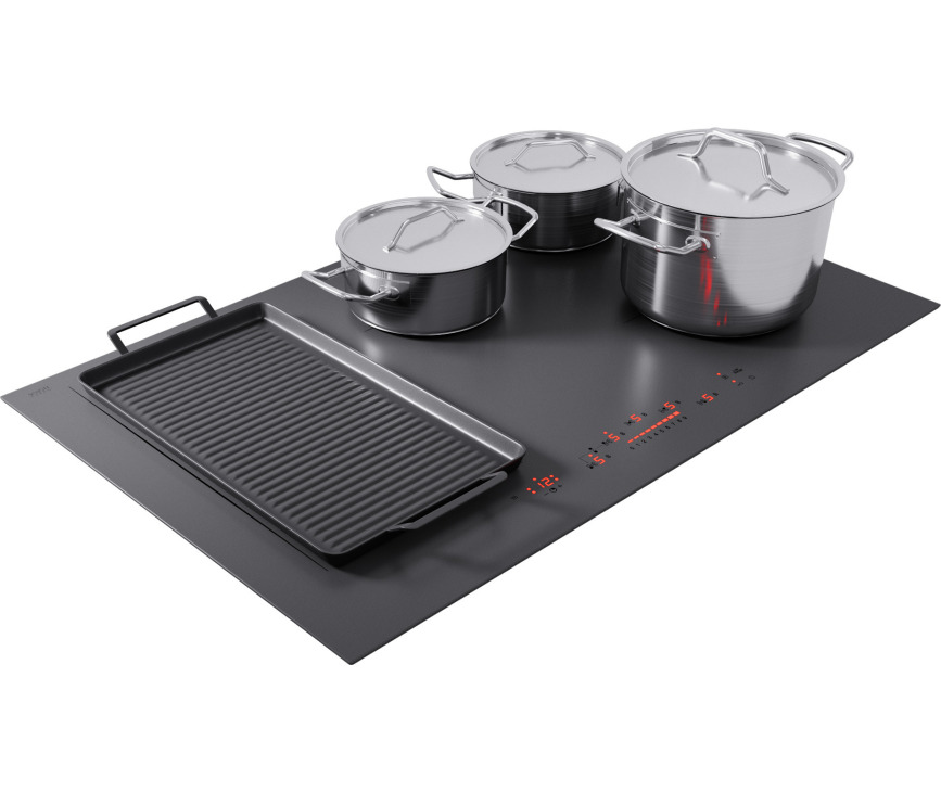 Etna KIF780DS inbouw inductie kookplaat - 80 cm. breed 