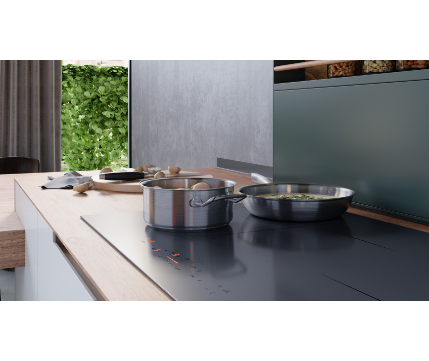 Etna KIF780DS inbouw inductie kookplaat - 80 cm. breed 