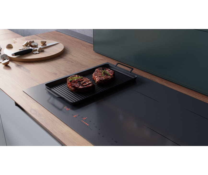 Etna KIF780DS inbouw inductie kookplaat - 80 cm. breed 