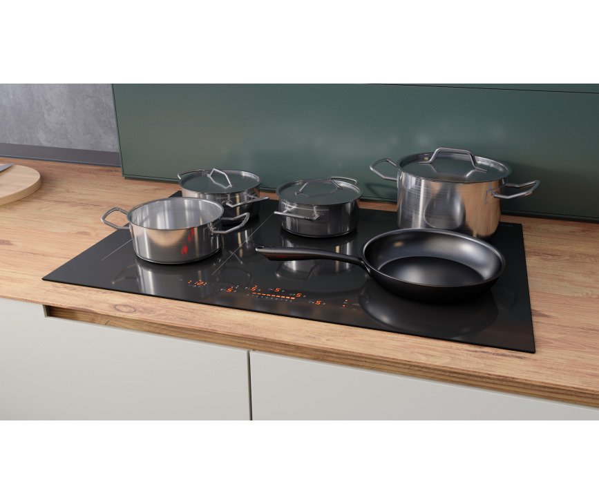 Etna KIF780ZT inbouw inductie kookplaat - 80 cm. breed 