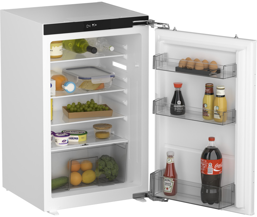 Etna KKD7088T inbouw koelkast - nis 88 cm - deur-op-deur