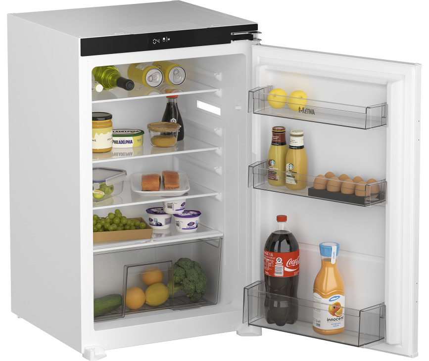 Etna KKS7088T inbouw koelkast - sleepdeur - nis 88 cm.