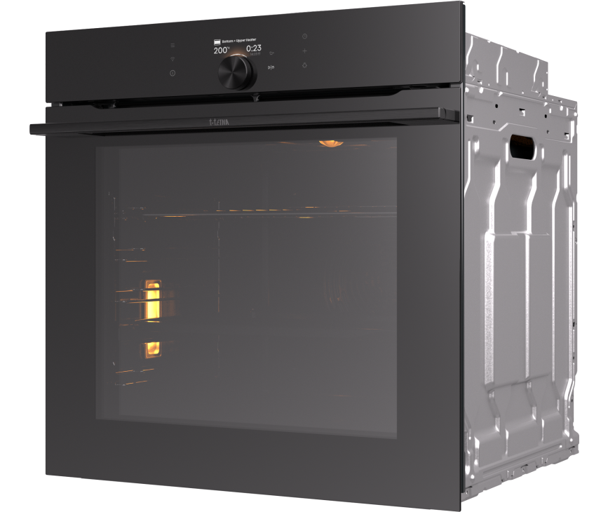 Etna OP956ZG inbouw oven met pyrolyse - zwart