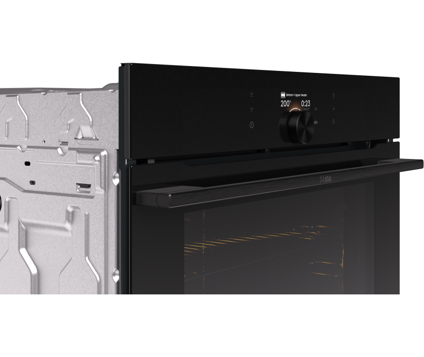 Etna OP956ZG inbouw oven met pyrolyse - zwart