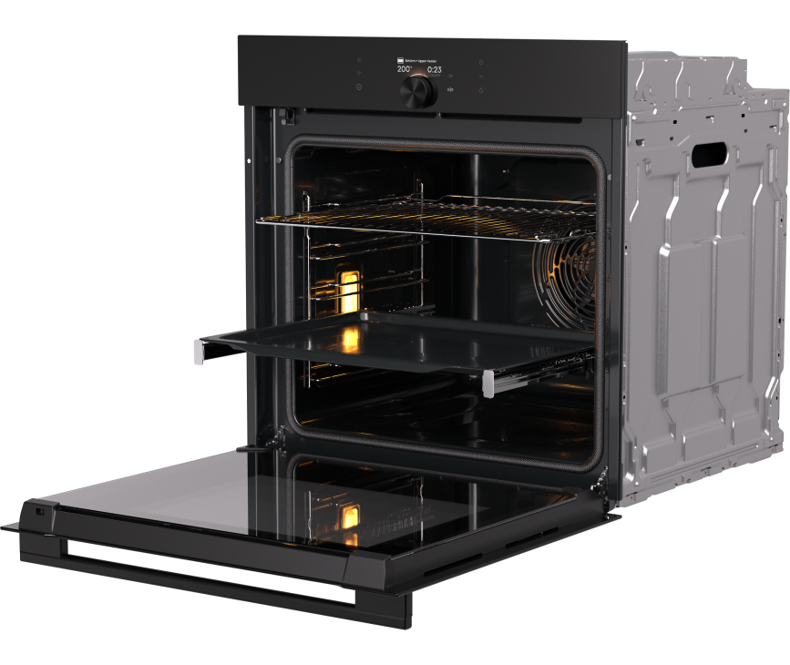 Etna OP956ZG inbouw oven met pyrolyse - zwart