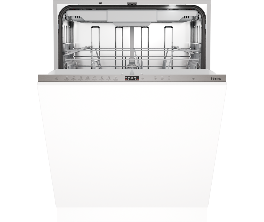 Etna VW342HCP verhoogde inbouw vaatwasser met 42 dB en ConnectLife
