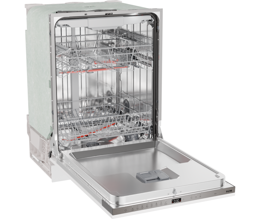 Etna VW342HCP verhoogde inbouw vaatwasser met 42 dB en ConnectLife