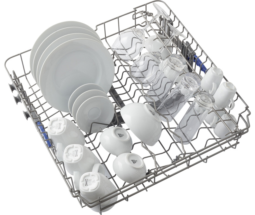 Etna VW738NC stille inbouw vaatwasser met besteklade - energieklasse B