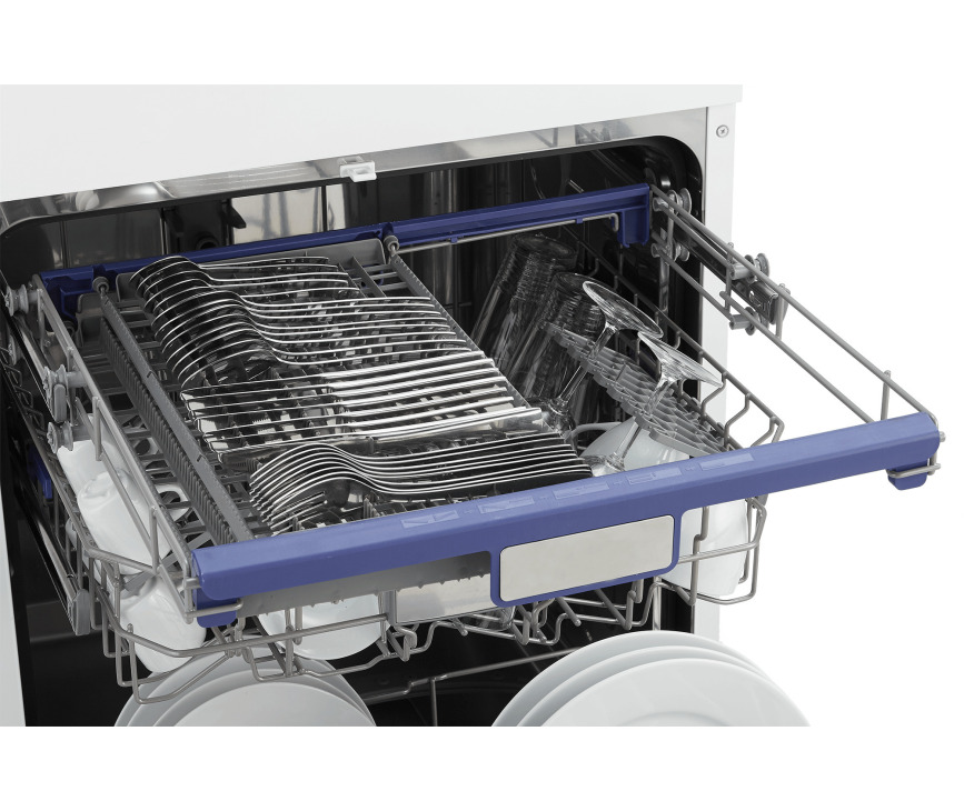 Etna VW738NC stille inbouw vaatwasser met besteklade - energieklasse B