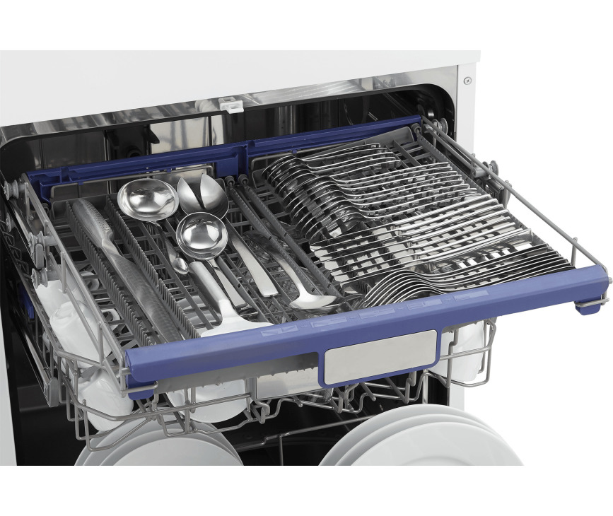 Etna VW738NC stille inbouw vaatwasser met besteklade - energieklasse B