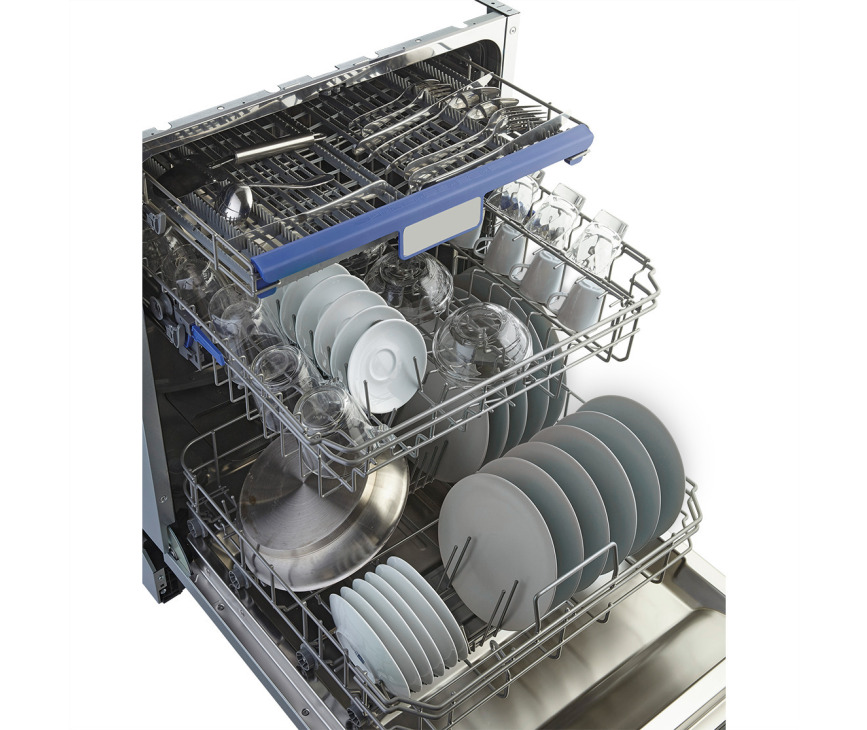 Etna VW738NC stille inbouw vaatwasser met besteklade - energieklasse B