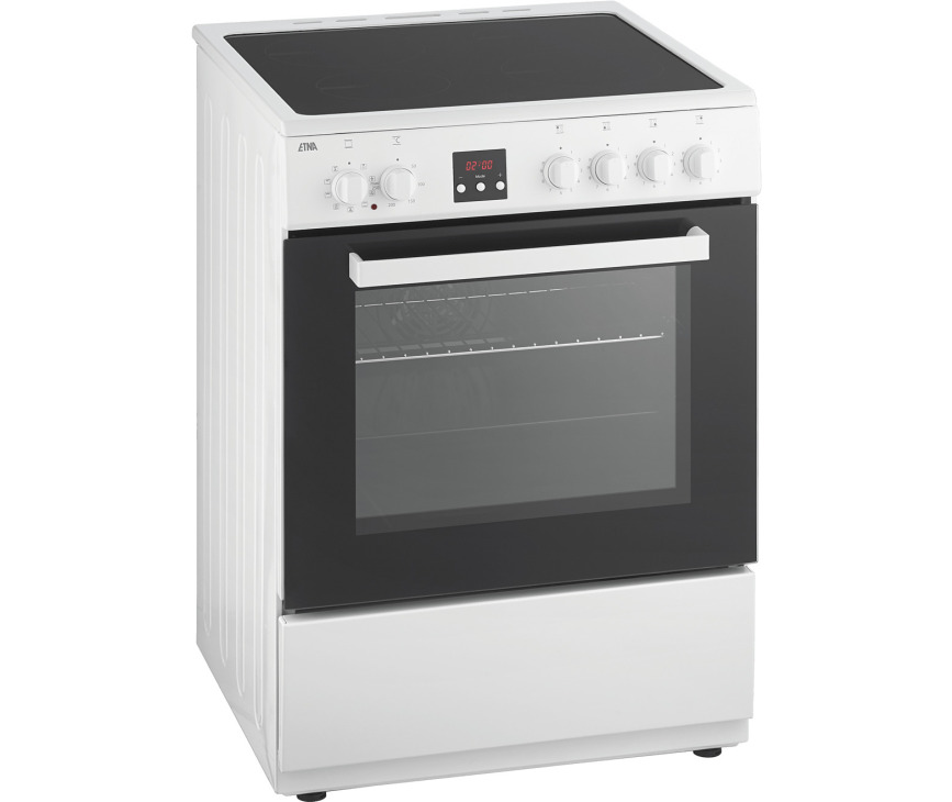 De Etna FIV760WIT is 60 cm. breed en uitgevoerd in het wit