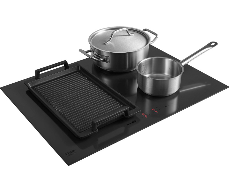 Etna KIF670DS inbouw inductie kookplaat - mat zwart - 70 cm breed