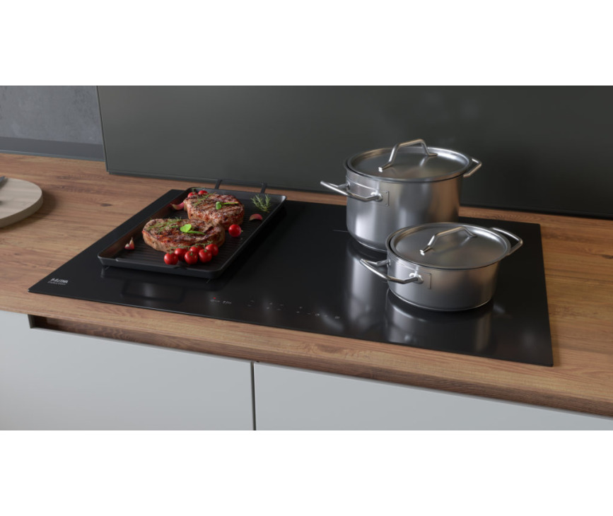Etna KIF680ZT inbouw inductie kookplaat met FlexZone - 80 cm.