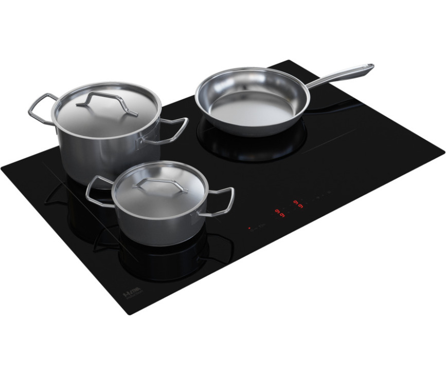 Etna KIF680ZT inbouw inductie kookplaat met FlexZone - 80 cm.