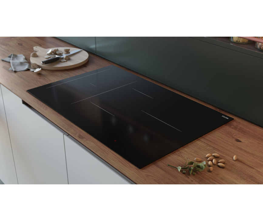 Etna KIF880ZT inbouw inductie kookplaat - zwart - 80 cm. breed