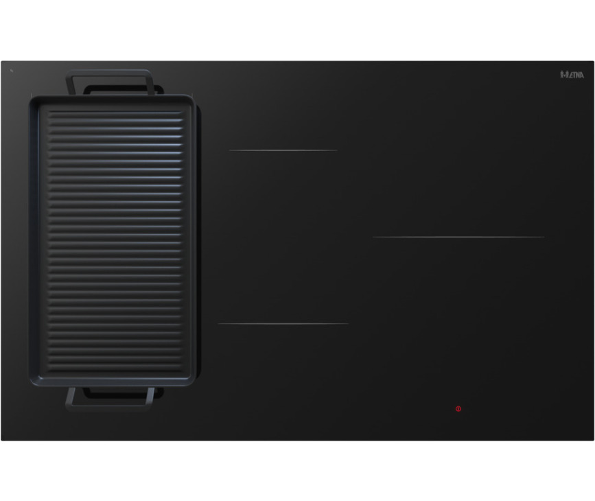 Etna KIF880ZT inbouw inductie kookplaat - zwart - 80 cm. breed