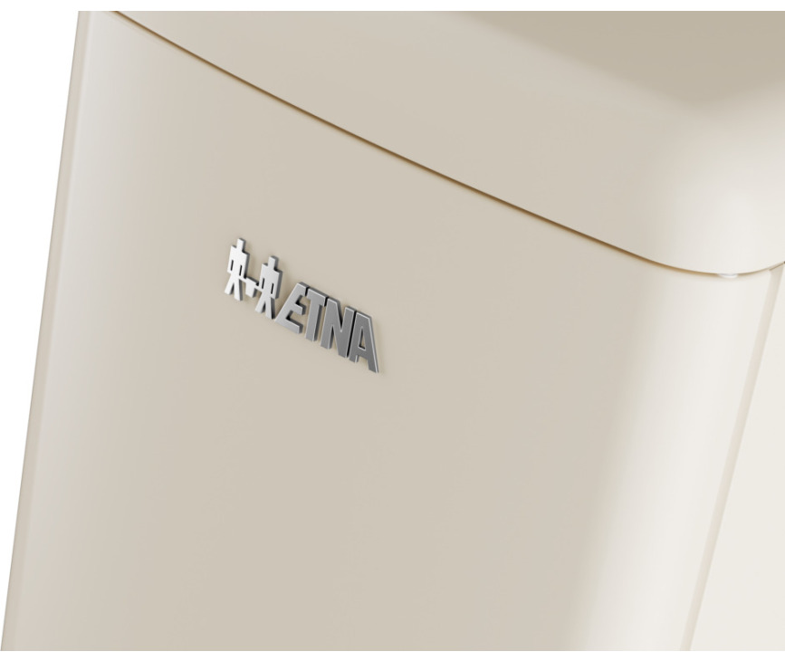 Etna KVV793BEI koelkast - creme/beige - retro jaren 50