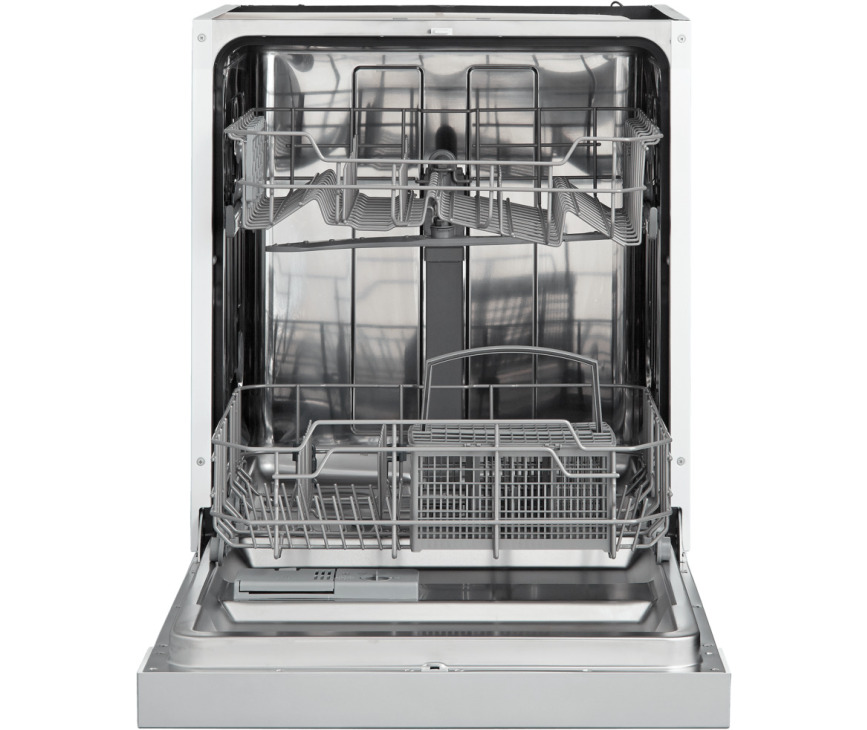 Etna VW47SM inbouw vaatwasser - half geïntegreerd - rvs bedieningspaneel