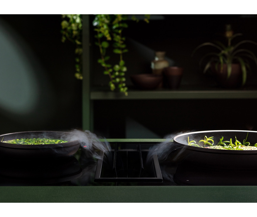 Falmec QUANTUM PRO EASY inbouw inductie kookplaat met afzuiging 