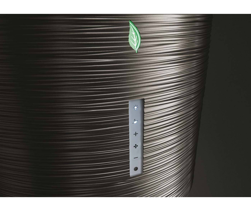 Falmec TWISW45BL wand afzuigkap - zwart - 45 cm breed