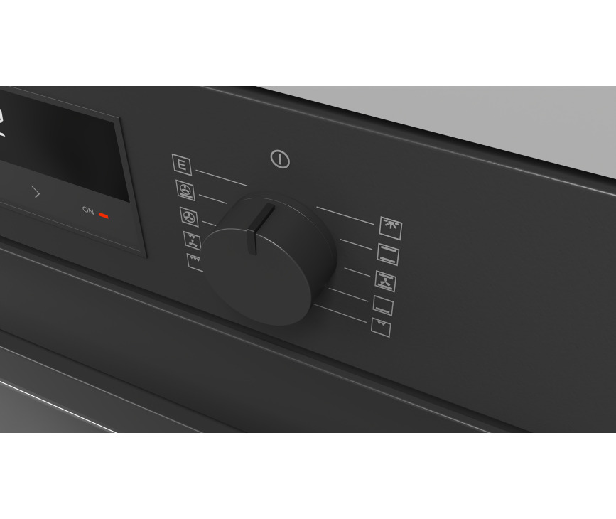 Fulgor Milano FUO 9609 MT MBK inbouw oven - mat zwart - 90 cm breed