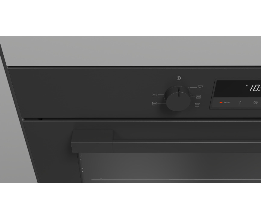 Fulgor Milano FUO 9609 MT MBK inbouw oven - mat zwart - 90 cm breed