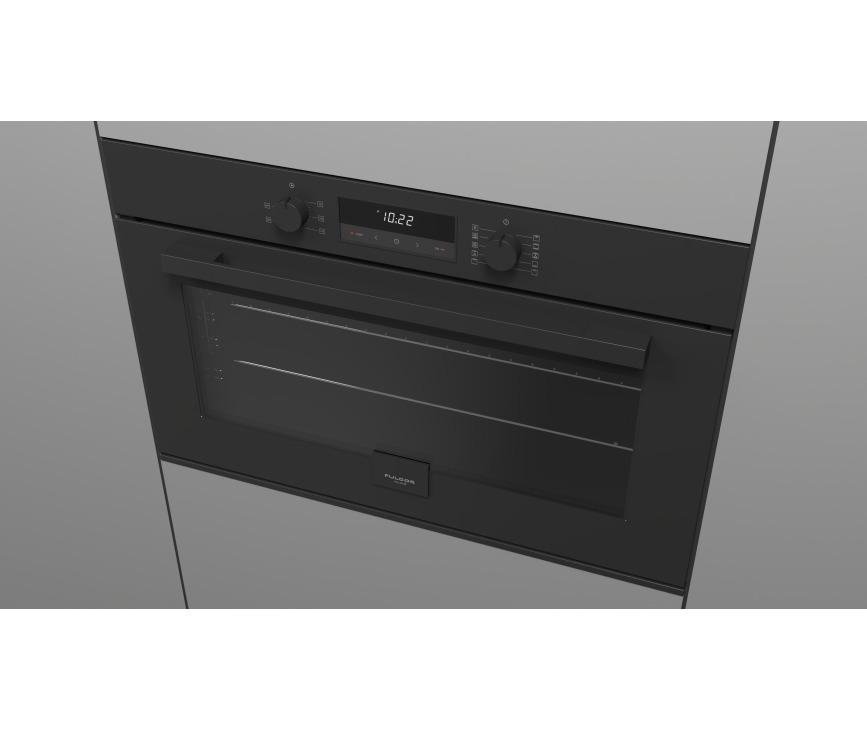 Fulgor Milano FUO 9609 MT MBK inbouw oven - mat zwart - 90 cm breed