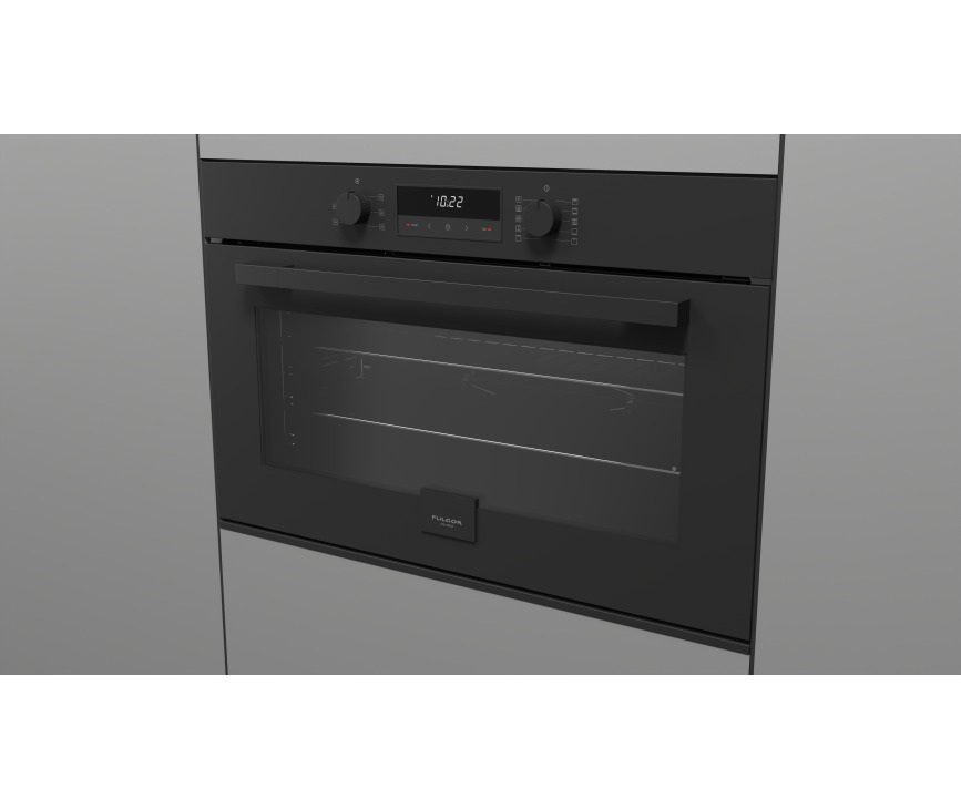 Fulgor Milano FUO 9609 MT MBK inbouw oven - mat zwart - 90 cm breed