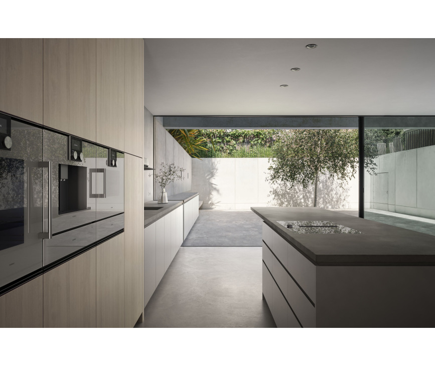 Gaggenau CV282101 inductie kookplaat met afzuiging inbouw